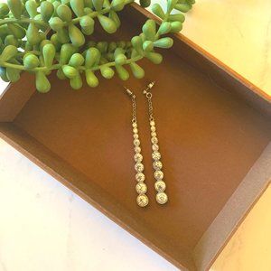 Elegant Rhinestone Drop Earrings